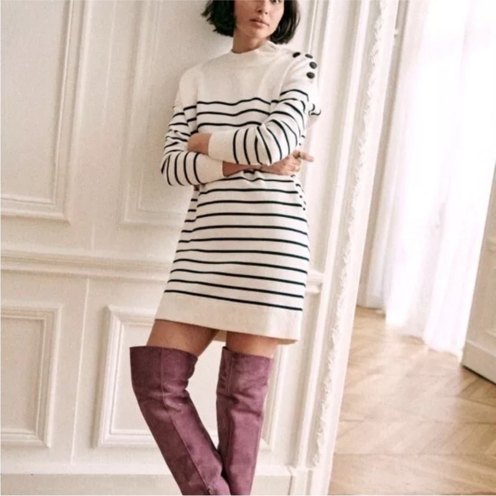 Sezane Gabrielle Sweater Dress